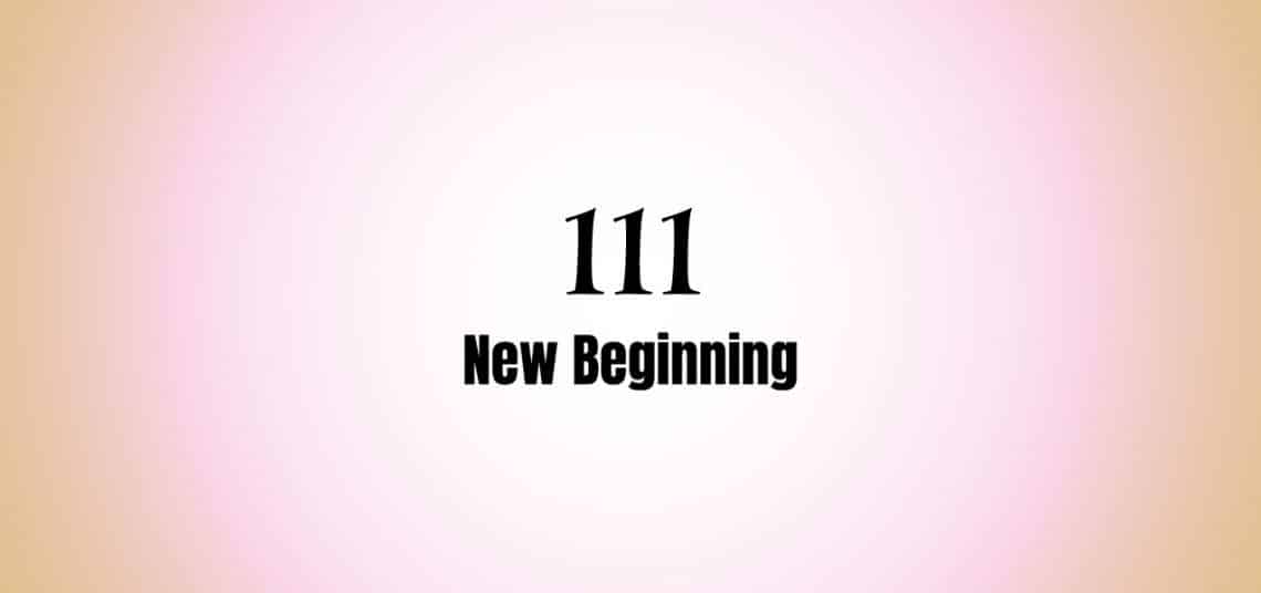 Angel Number 111
