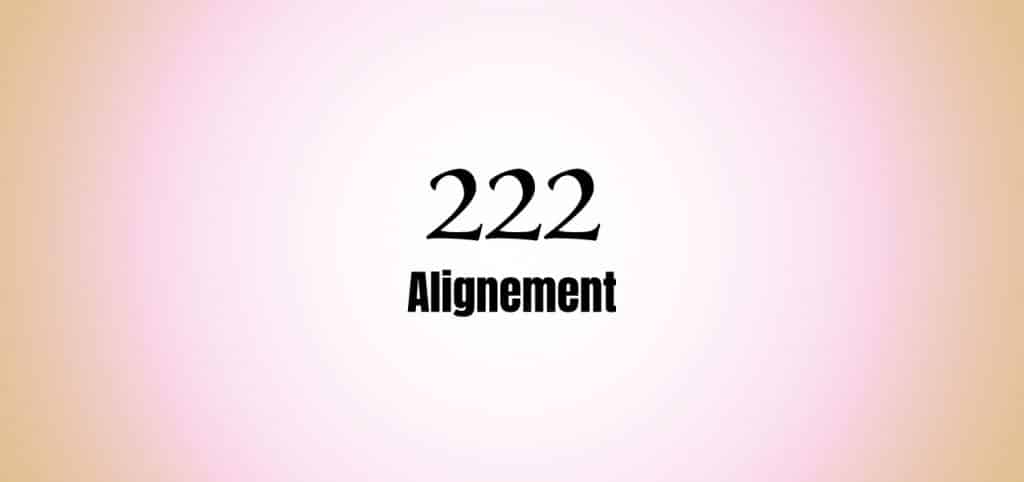 Angel Number 222