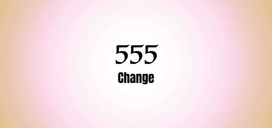Angel Number 555