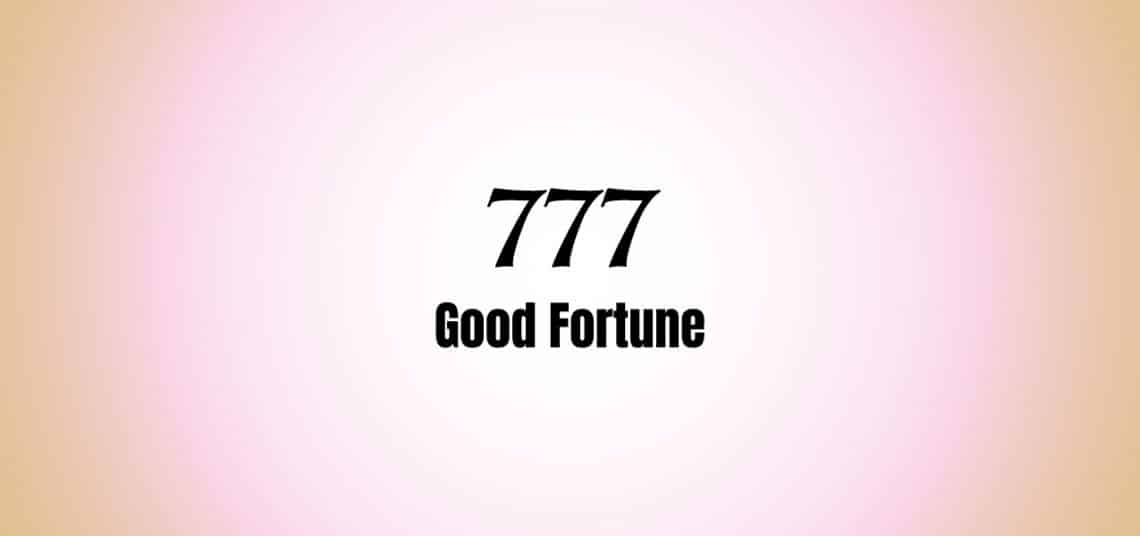 Angel Number 777
