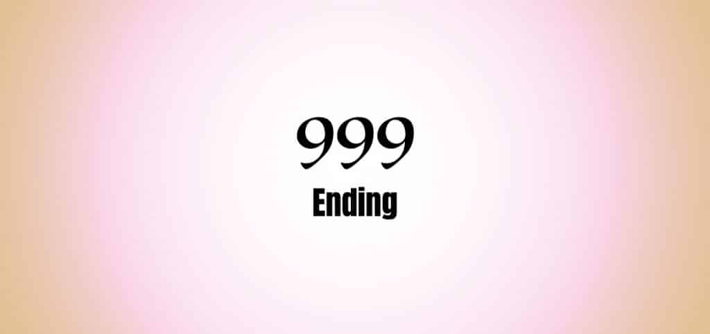 Angel Number 999