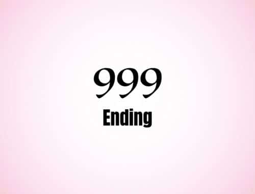 Angel Number 999